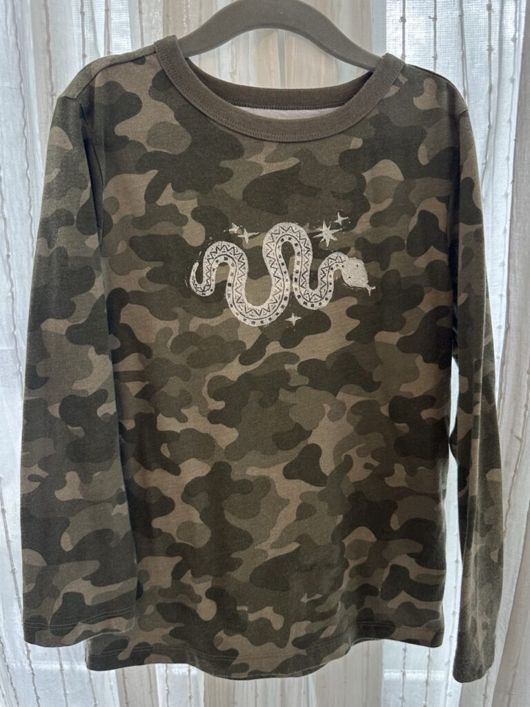 Camo Snake Long Sleeve