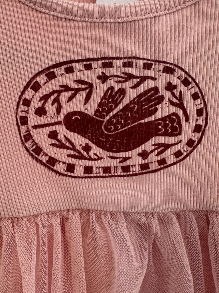 Pink Hummingbird Dress