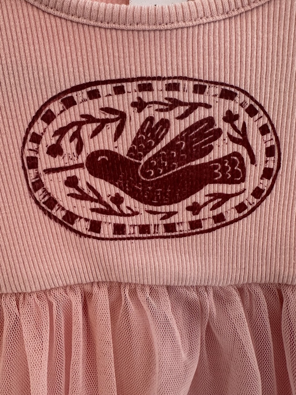 Pink Hummingbird Dress - Image 2