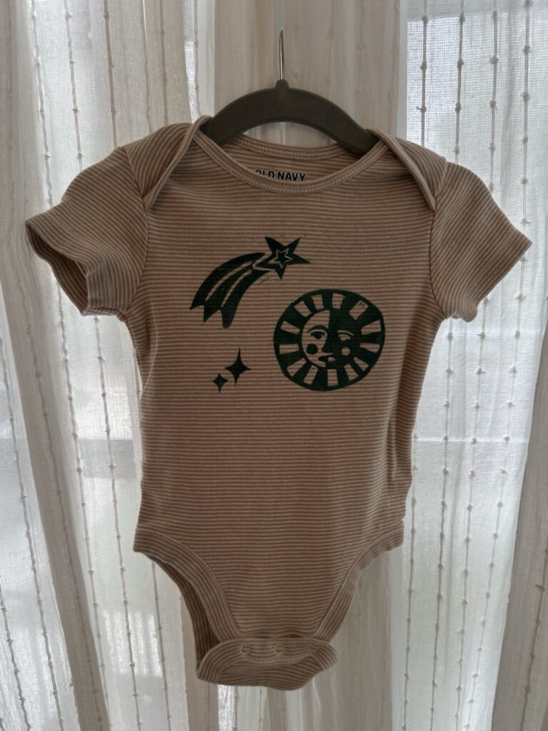 Striped Sky Onesie
