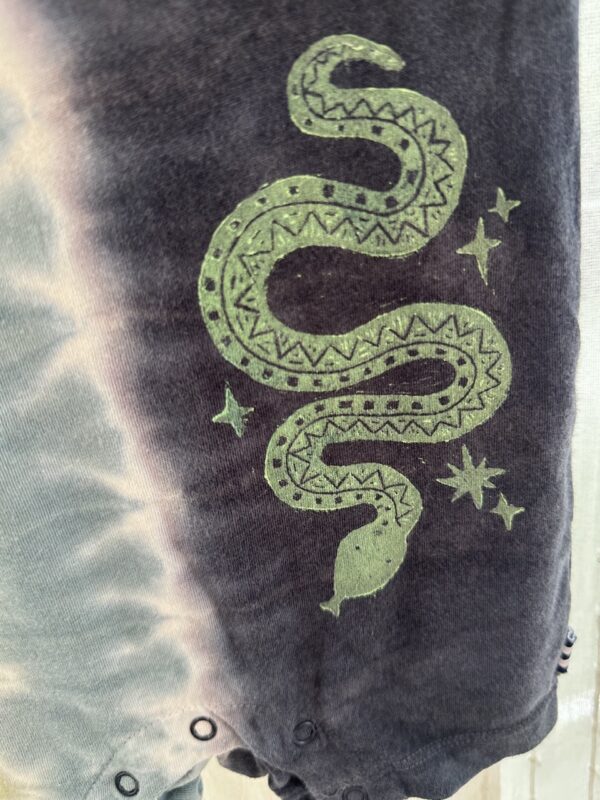 Tie Dye Snake Romper - Image 2