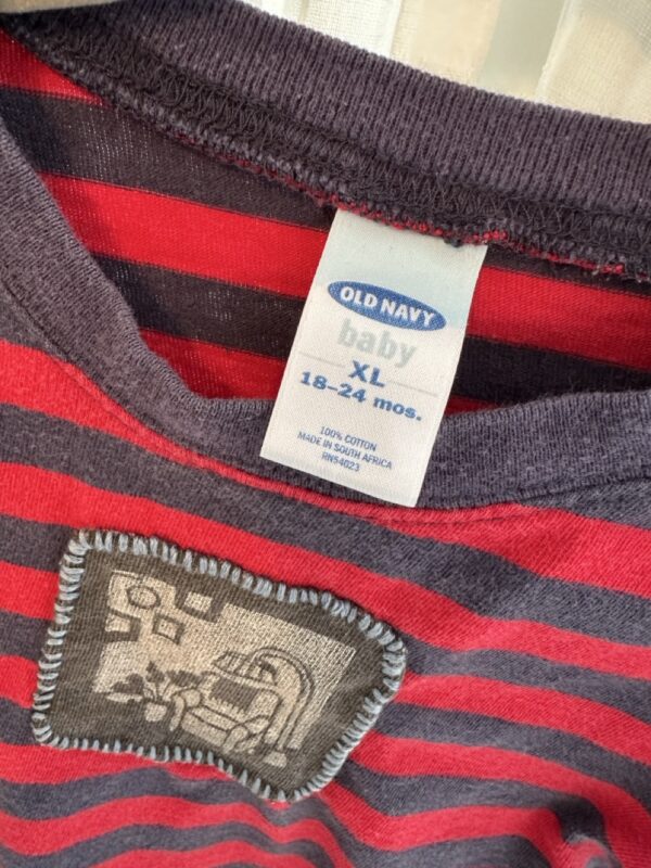 Room Stitched Striped Shirt - Image 3