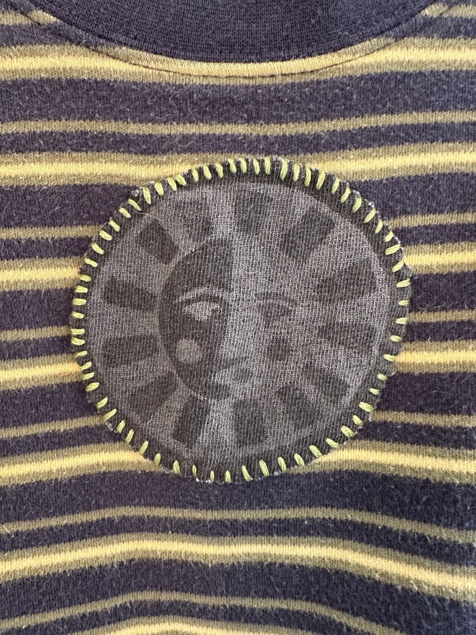Sun Stitched Striped Shirt - Image 2